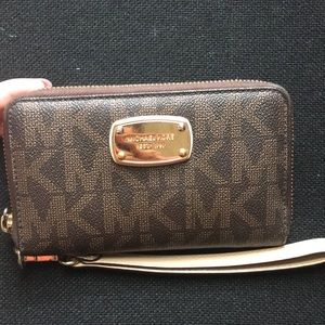 Michael kors wristlet.